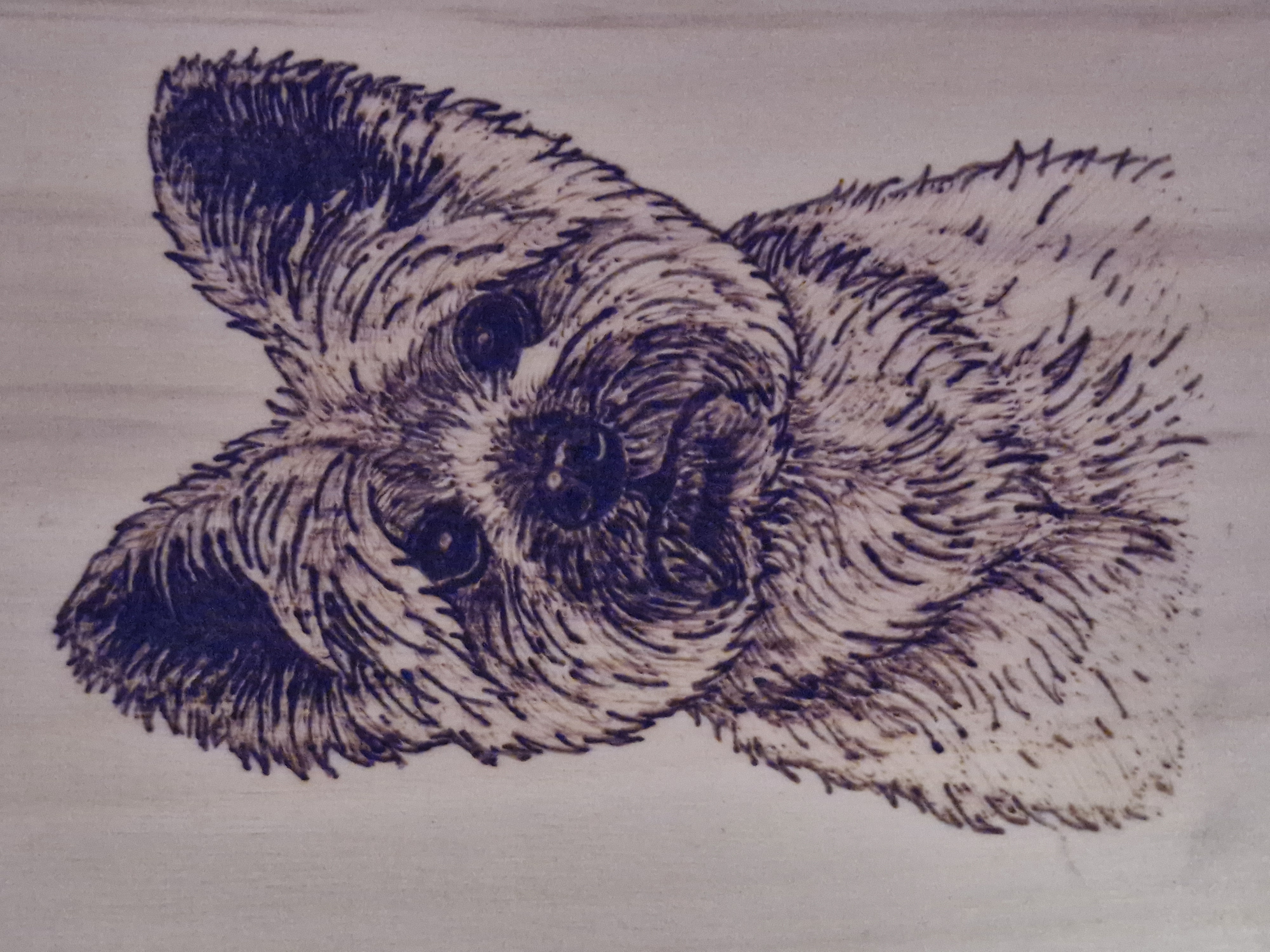 Brandmalerei Arbeit 3